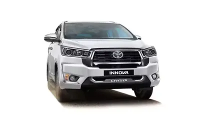 Toyota Innova Crysta - Luxury MPV cab service in Bangalore